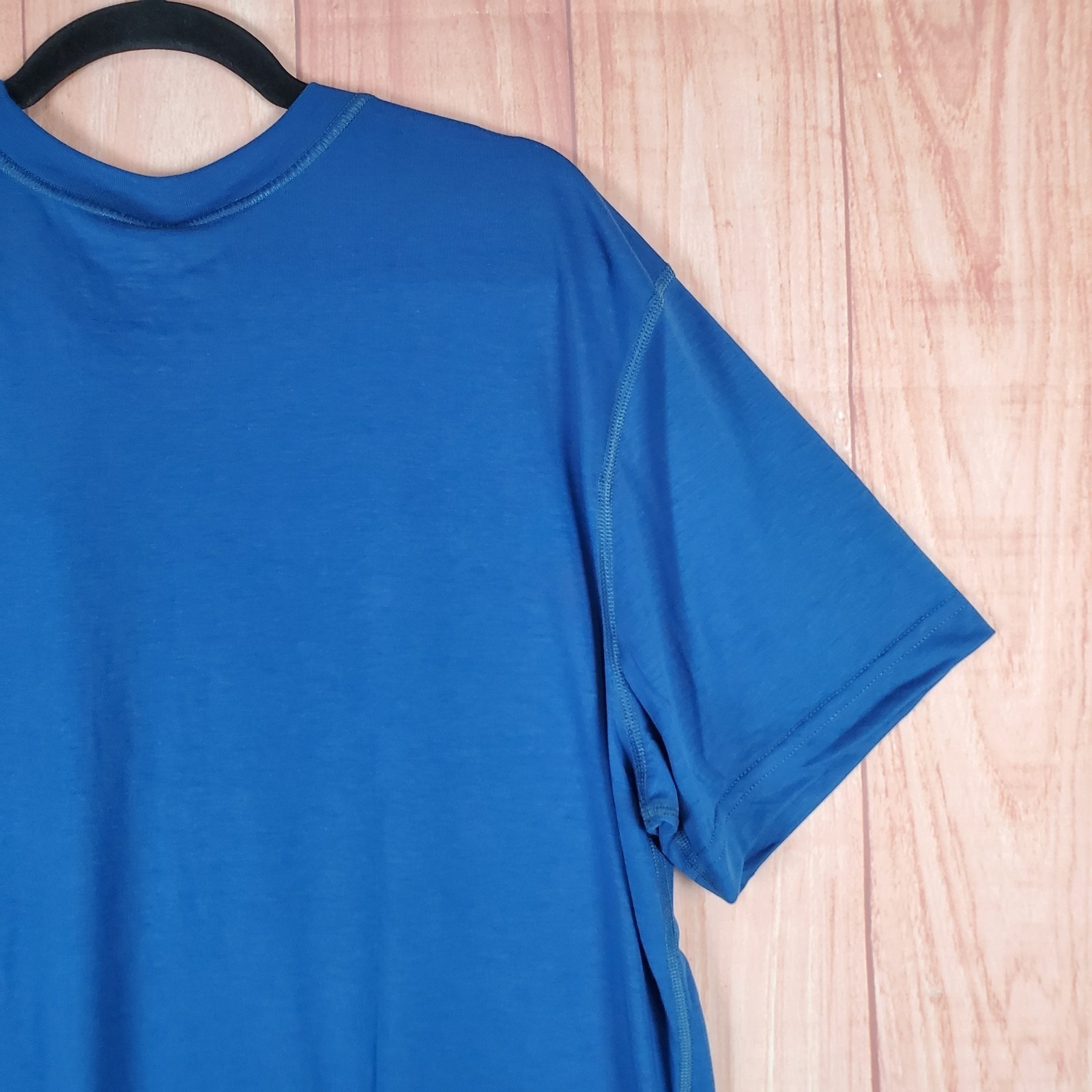 No Limbits Adaptive Sensory Friendly T Shirt Mens Xl Royal Blue Moisture Wicking — image 6 of 8